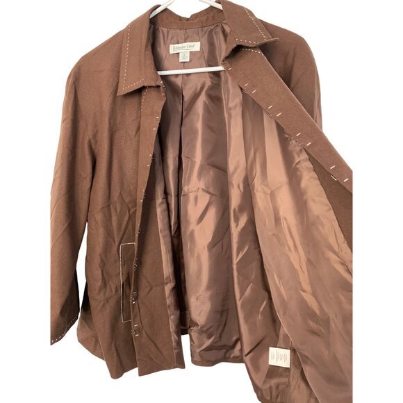 Coldwater Creek 2 piece Midi Skirt Linen Set Jacket Seperates Mixed Size L / XL - Picture 9 of 12